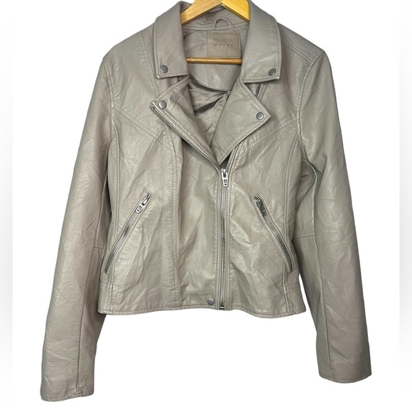 ANTHROPOLOGIE | BLANKNYC | 2X XXL | Life Changer Vegan Leather Zip Moto Jacket - Picture 10 of 17